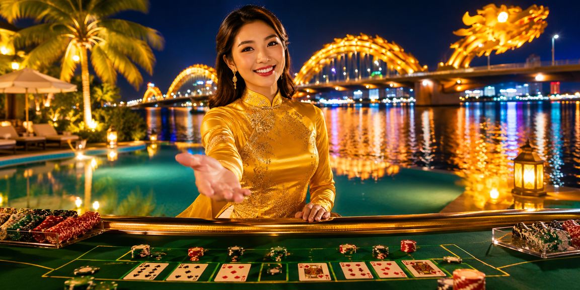 Không gian Đà Nẵng gợi trải nghiệm baccarat và casino trên điện thoại
