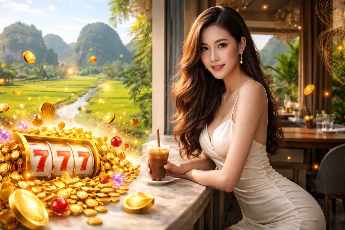Khung cảnh Ninh Bình với trải nghiệm slot game và thông tin phần thưởng